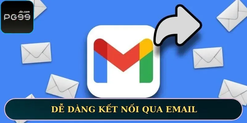 Dễ dàng kết nối qua email
