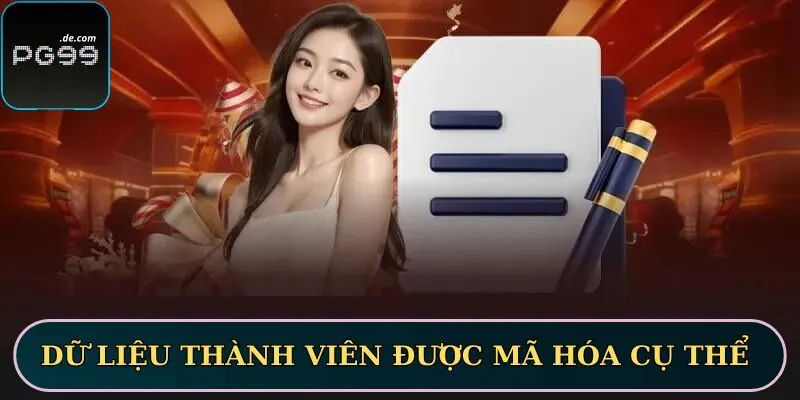 Dữ liệu thành viên được mã hóa cụ thể